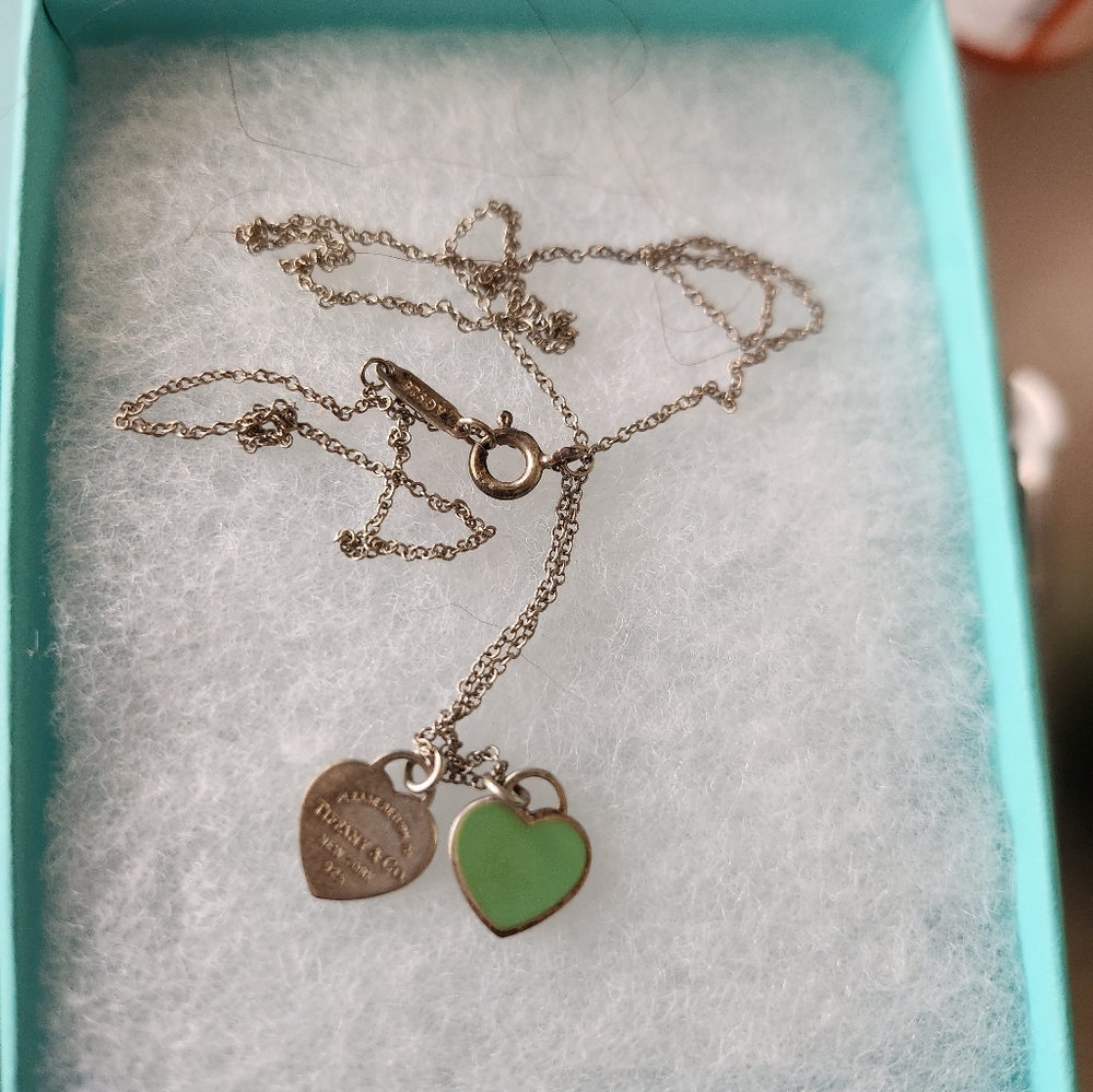 Tiffany Double Heart Necklace
